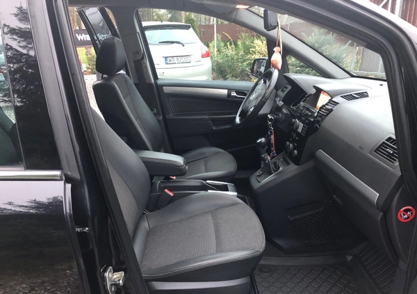 Opel Zafira cena 23900 przebieg: 205000, rok produkcji 2009 z Radom małe 379